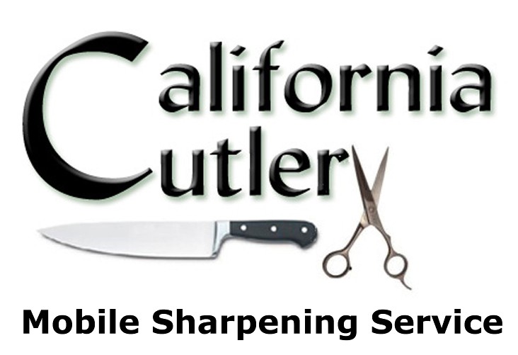 California Cutlery Mobile Sharpening Service we do knives, scissors, garden tools, call for your appointment today